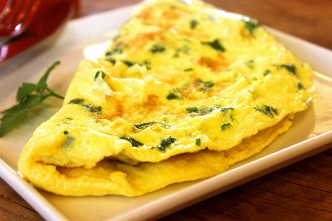 Omelettes are dietary egg dishes allowed for patients with pancreatitis