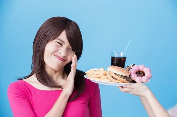 Refuse a harmful diet